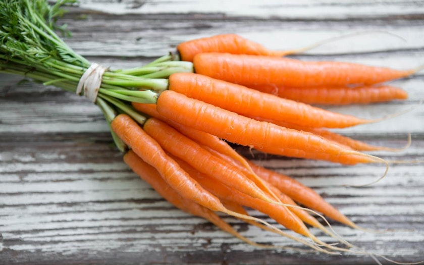 Carrot bunch